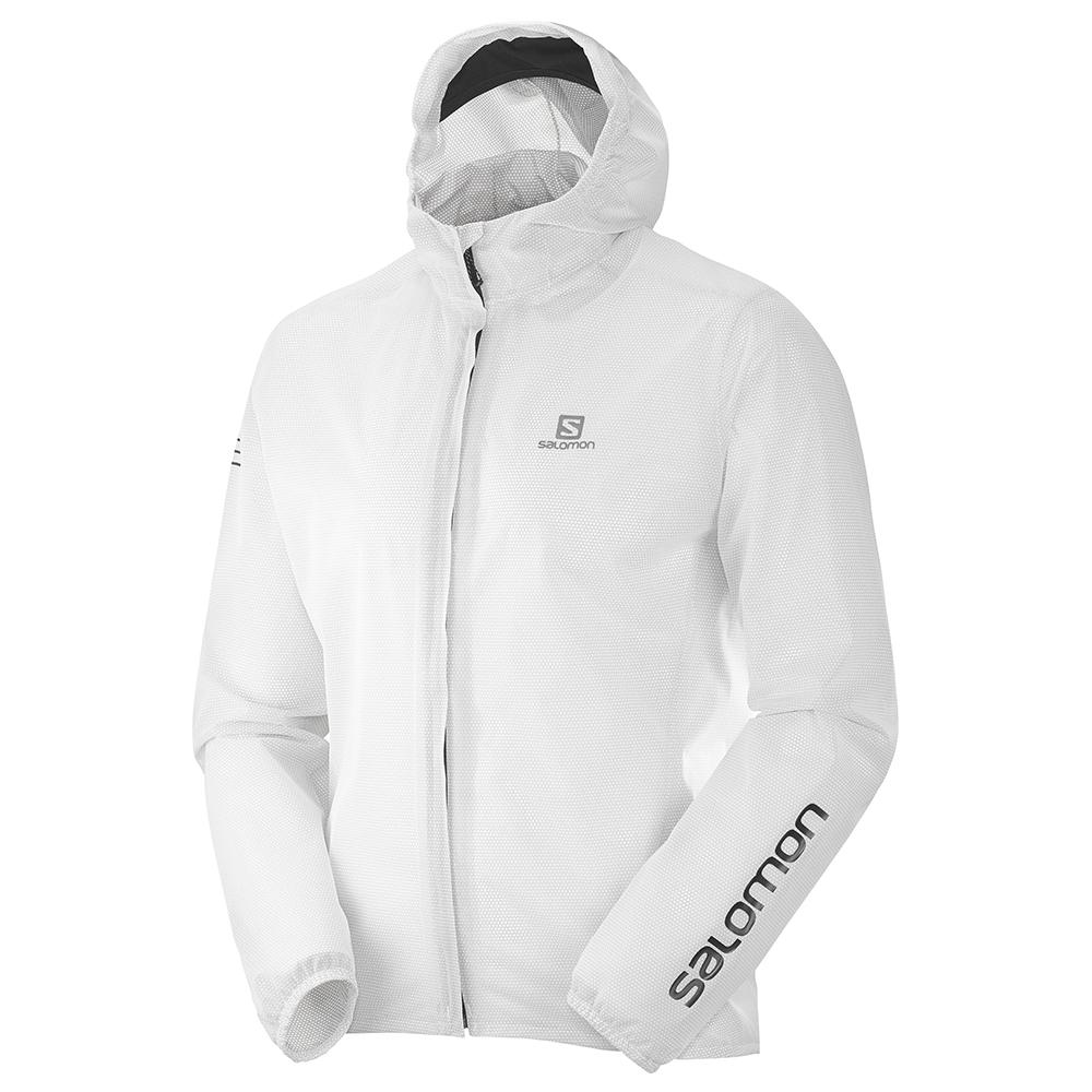 Salomon BONATTI RACE WP JKT M - Mens Jackets - White - NZ (23701-YCVG)